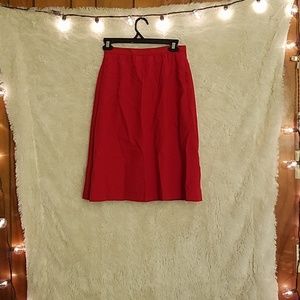 Red Skirt
